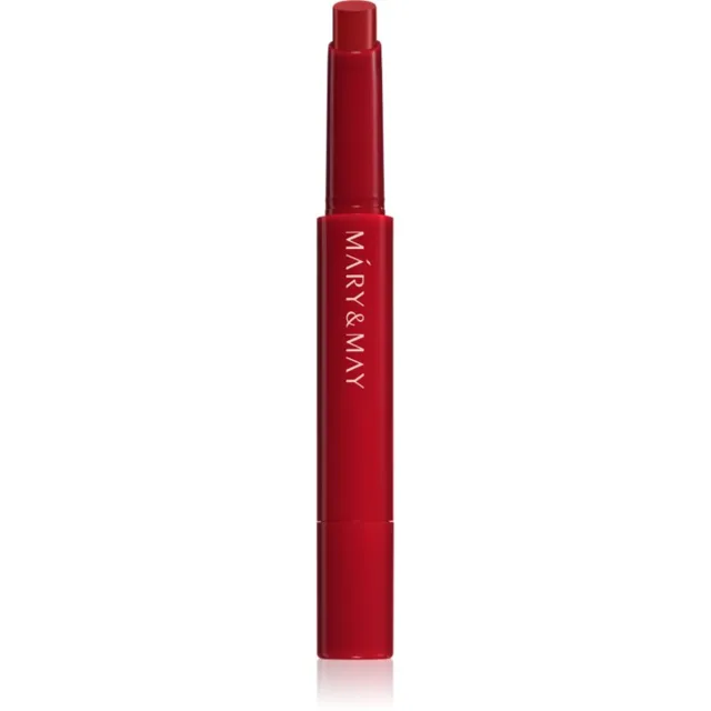 Mary&May Blooming Glow Lip dlouhotrvající rtěnka s hydratačním účinkem odstín 04 Cool Red Tulip 1.7 g