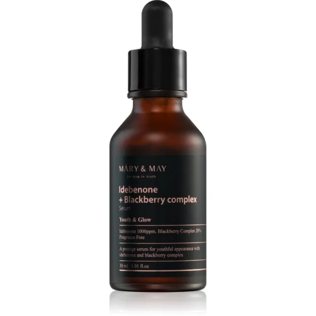 Mary&May Idebenone + Blackberry Complex Serum antioxidační sérum pro rozjasnění a vyhlazení pleti 30 ml