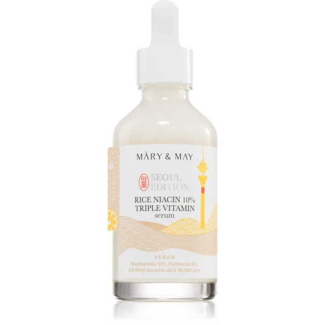 Mary&May Rice Niacin 10% Triple Vitamin Serum rozjasňující sérum s vyživujícím účinkem 80 ml