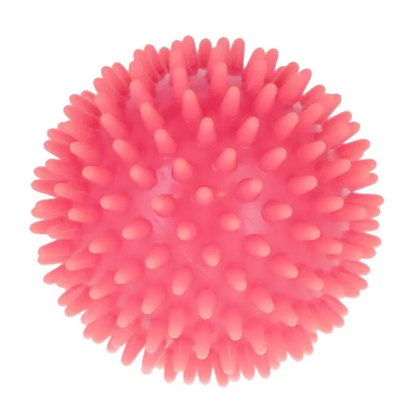 Masážní míček – ježek, růžový 5 cm