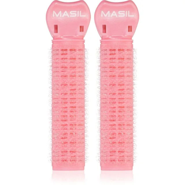 MASIL Roller Pins Peach Girl samodržící natáčky pro objem od kořínků 2 ks