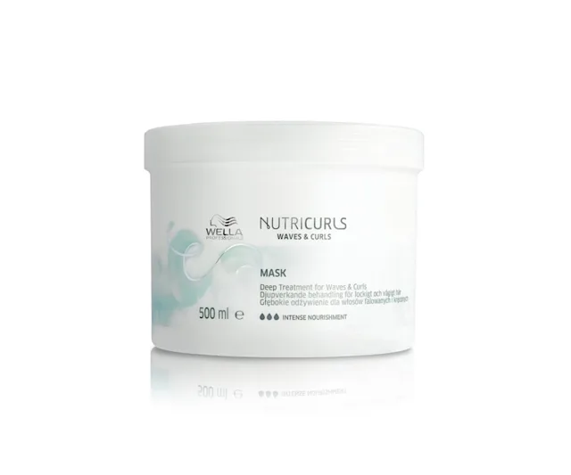 Maska pro kudrnaté vlasy Wella Professionals NutriCurls Waves  a  Curls Mask - 500 ml + dárek zdarma