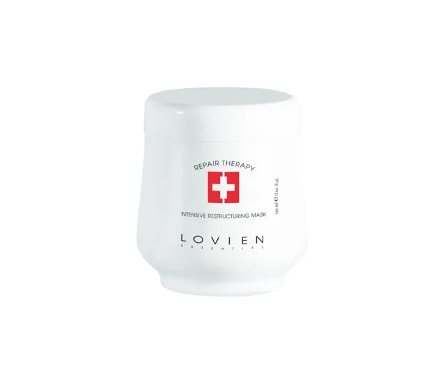Maska pro namáhané vlasy od moře a chloru Lovien Essential Intensive Restructuring Mask - 250 ml (104) + dárek zdarma