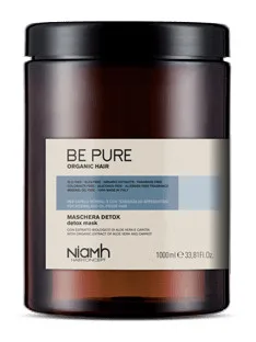 Maska pro normální vlasy s tendencí k plihnutí Niamh Be Pure Detox - 1000 ml (1344) + dárek zdarma