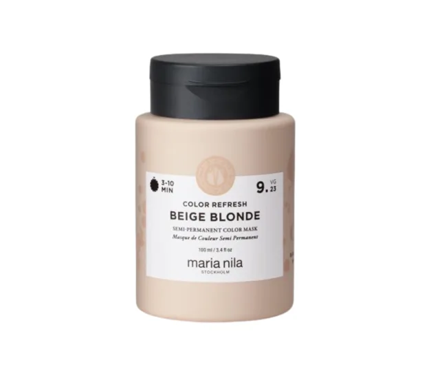 Maska pro oživení barvy vlasů Maria Nila Colour Refresh Beige Blonde - béžová blond, 100 ml + dárek zdarma