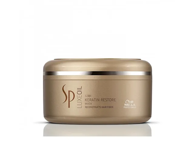 Maska pro regeneraci vlasů Wella Professionals SP LuxeOil Keratin Restore Mask - 150 ml + dárek zdarma