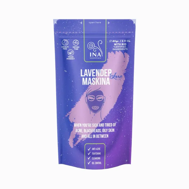 Maskina levandulová - 60 g - INA Essentials
