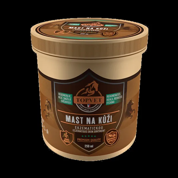Mast na ekzematickou pokožku pro koně 250 ml – Green idea