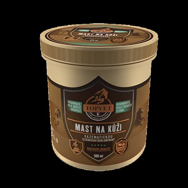 Mast na ekzémovou pokožku pro koně 500 ml – Green idea