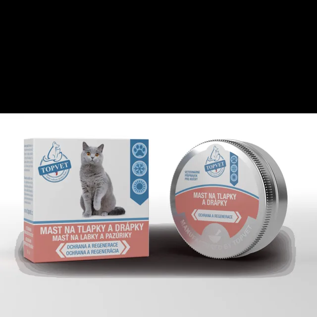 Mast na tlapky a drápky pro kočky 30 ml - Green idea
