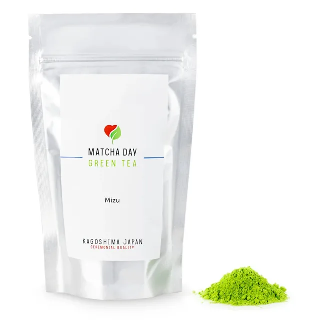 Matcha Day –  Matcha čaj Mizu (střední kvalita), 100 g ALU sáček