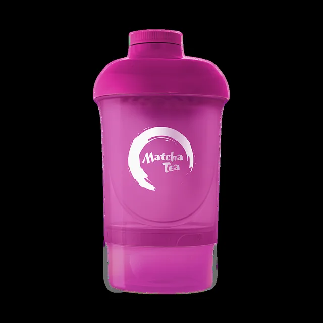 MATCHA TEA Šejkr růžový 300 ml