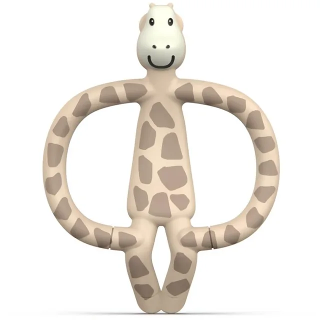 Matchstick Monkey Animal Collection zubní kartáček s kousátkem 1 ks