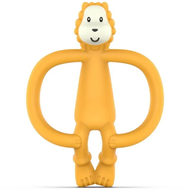 Matchstick Monkey Animal Collection zubní kartáček s kousátkem Lion 1 ks