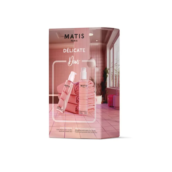 Matis Paris Délicate Duo Set odličovací set na citlivou pleť 200 ml + 200 ml