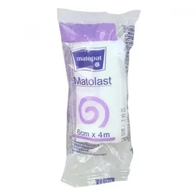 Matolast superelastické fixační obinadlo 4m x 6cm