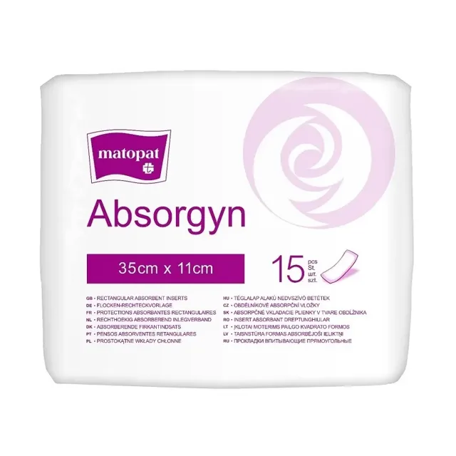 Matopat Absorgyn porodnické vložky 15 ks