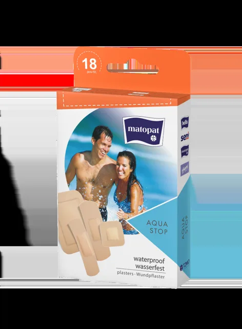 Matopat Aqua stop 4 velikosti náplasti 18 ks
