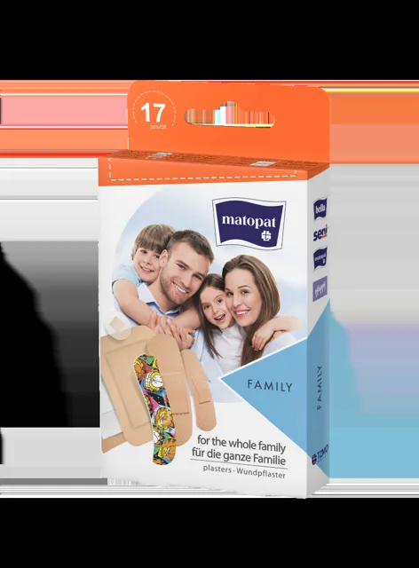 Matopat Family 6 velikostí náplasti 17 ks