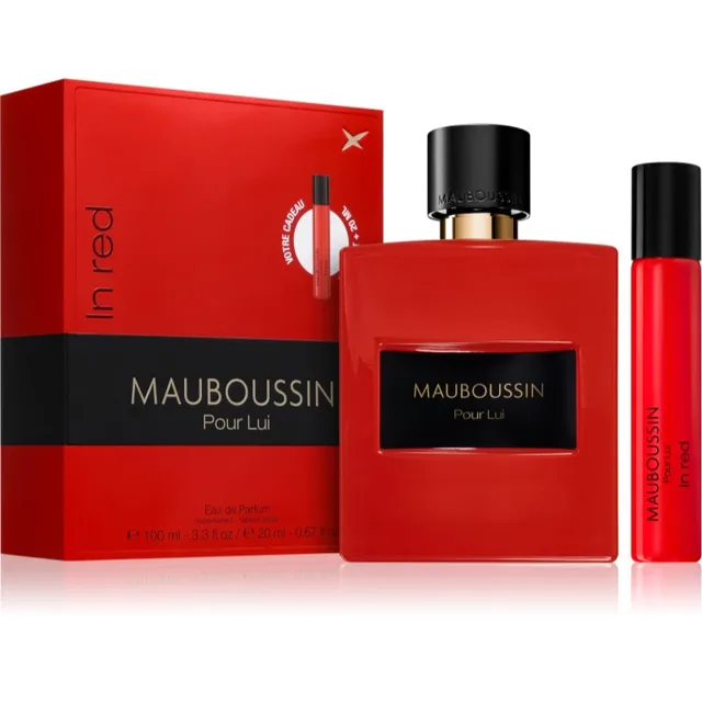 Mauboussin Pour Lui In Red dárková sada pro muže