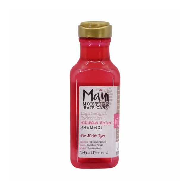 MAUI MOISTURE hydratační šampon pro všechny typy vlasů s ibiškem, 385 ml