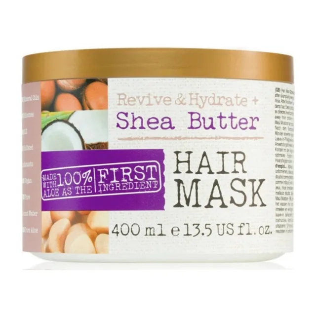 MAUI MOISTURE oživující maska pro zničené vlasy s bambuckým máslem Shea butter 400 ml