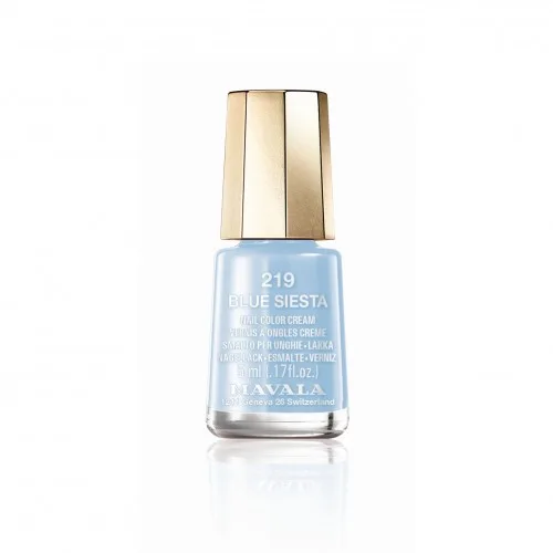 Mavala Chill and Relax lak na nehty - 219 BLUE SIESTA  5 ml