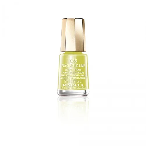 Mavala Dash & Splash Colors lak na nehty - 985 Psychedelic Lime minicolor 5 ml