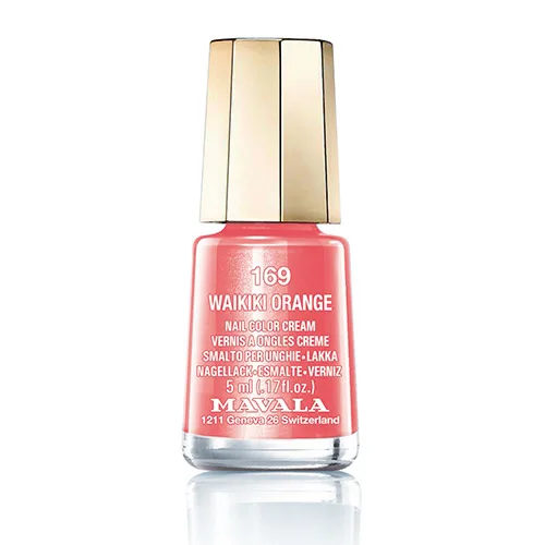 Mavala Minicolor lak na nehty - 169 Waikiki Orange 5 ml
