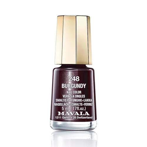 Mavala Minicolor lak na nehty - 248 Burgundy 5 ml