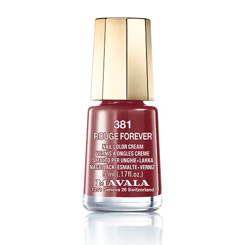Mavala Minicolor lak na nehty - 381 Rouge Forever 5 ml