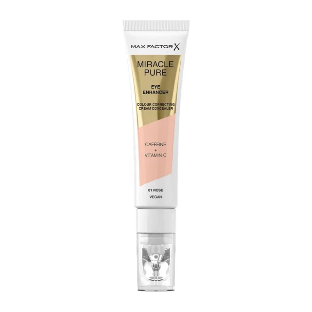 Max Factor Max Factor, Rozjasňující korektor na oči Miracle Pure pro 24hodinovou hydrataci 01 Rose 10 ml