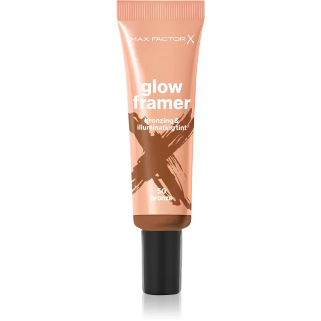 Max Factor Miracle Pure Glow Framer bronzující fluid odstín 50 Bronze 30 ml