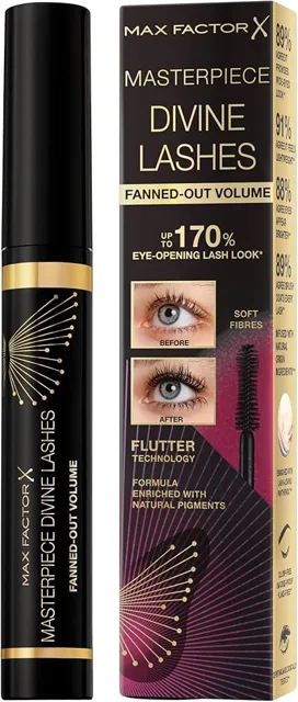 Max Factor Objemová řasenka Divine Lashes Masterpiece Mascara 8 ml 002 Black/Brown