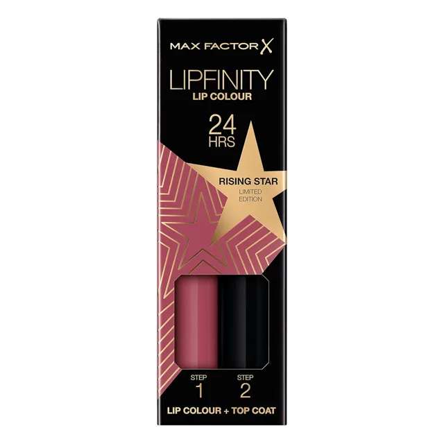 Max Factor X Lipfinity Lip Color, 84 Rising Star