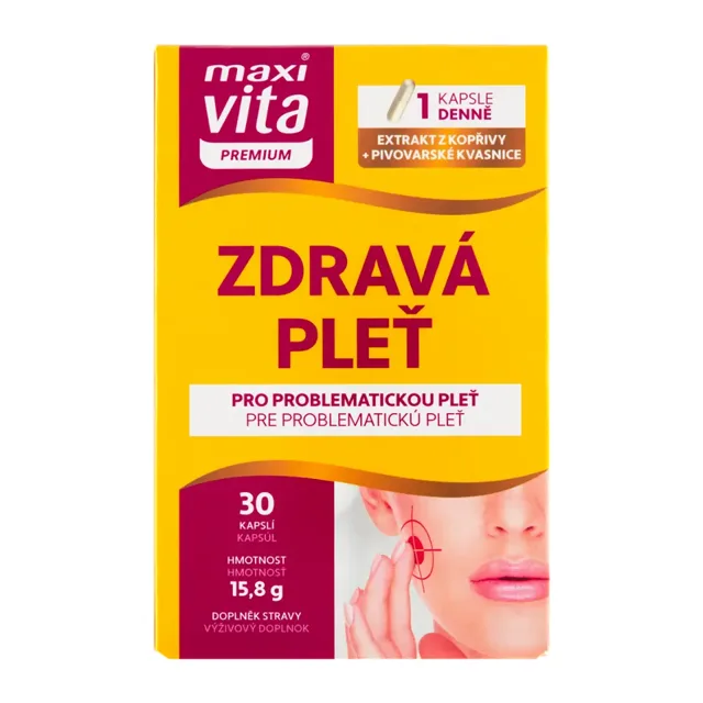 Maxi Vita Premium Zdravá pleť, doplněk stravy 30 ks