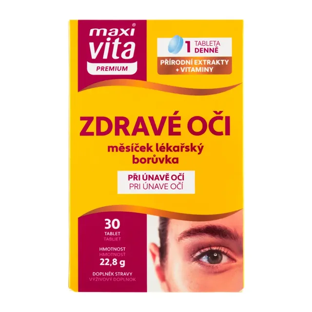 Maxi Vita Zdravé oči měsíček lékařský, doplněk stravy 30 ks