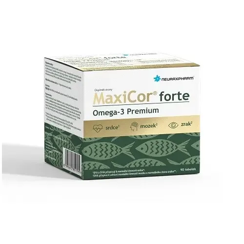 MaxiCor Forte Omega-3 Premium 90 tablet