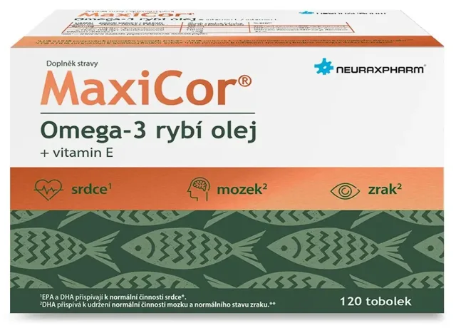 MaxiCor Omega-3 120 tablet