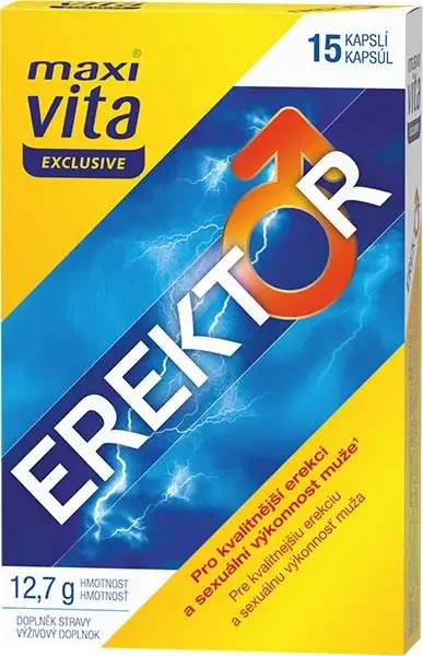 Maxivita Exclusive Erektor 15 kapslí