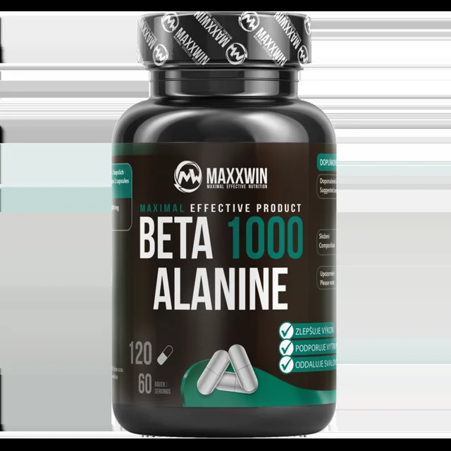 MAXXWIN Beta Alanine 1000 - 120 kapslí