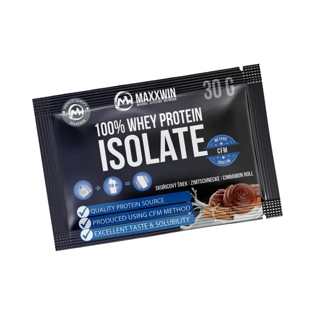 MAXXWIN ISO PROTEIN 90 30 g skořicový šnek