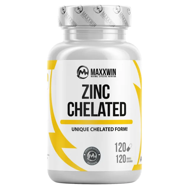MAXXWIN Zinc chelated 120 kapslí