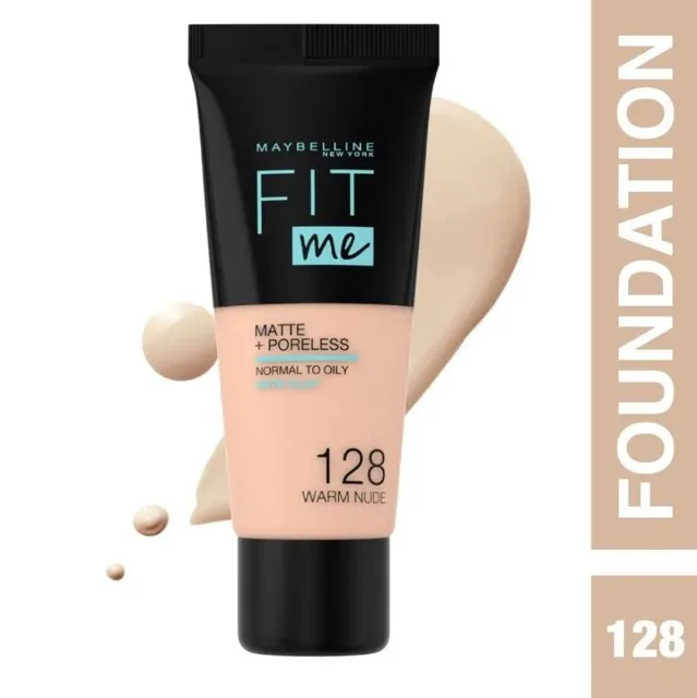 Maybelline Fit Me Matte + Poreless Make-up 128 Warm Nude 30ml