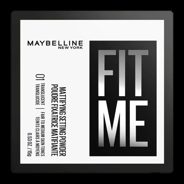 Maybelline Fixační pudr Fit Me 01 Translucent 15 g