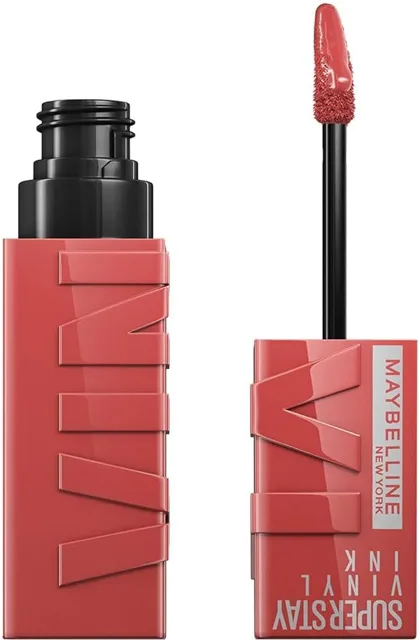 Maybelline Maybelline, Super Stay, Vinyl ink, rtěnka, odstín Peachy 15