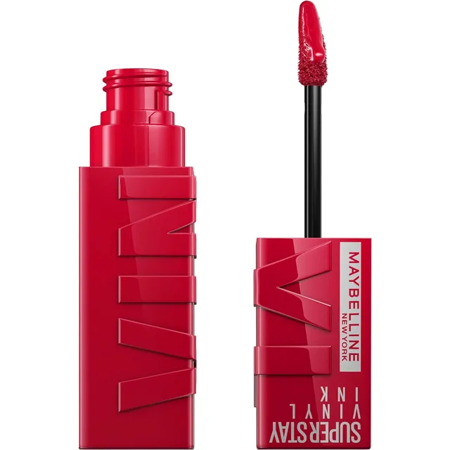 Maybelline Maybelline, Super Stay, Vinyl ink, rtěnka, odstín Wicked