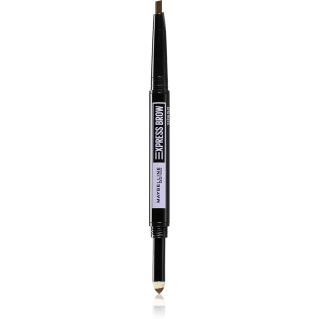 MAYBELLINE NEW YORK Express Brow Satin Duo tužka a pudr na obočí duo odstín 02 - Medium Brown