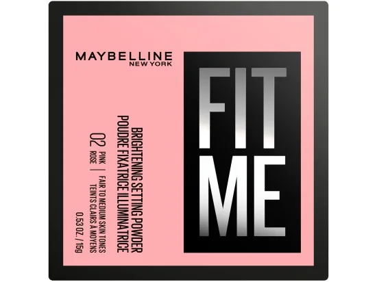 Maybelline New York Face Fit Me Loose pudr 02 Pink 15 g
