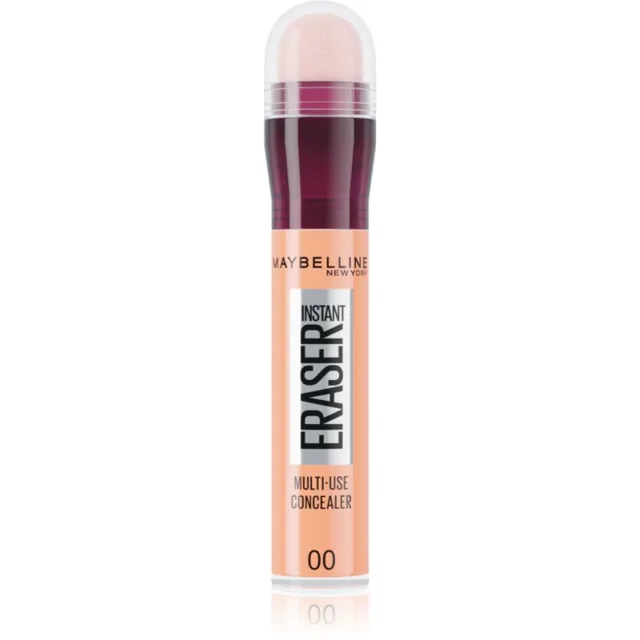MAYBELLINE NEW YORK Instant Anti Age Eraser tekutý korektor s houbičkovým aplikátorem odstín 00 Ivory 6.8 ml